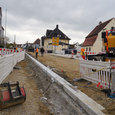 Bild vergr��ern: Augsburger Stra�e Richtung Milchwerk