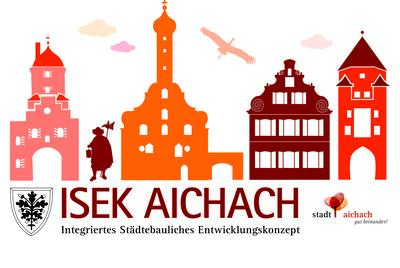 Bild vergrößern: Logo zum ISEK der Stadt Aichach