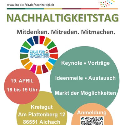 Plakat Nachhaltigkeitstag