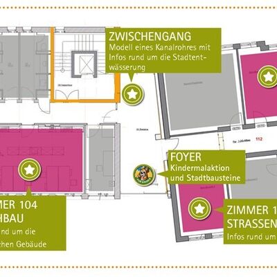 Bild vergr��ern: Lageplan 1. Obergeschoss