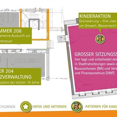 Bild vergr��ern: Lageplan 2. Obergeschoss