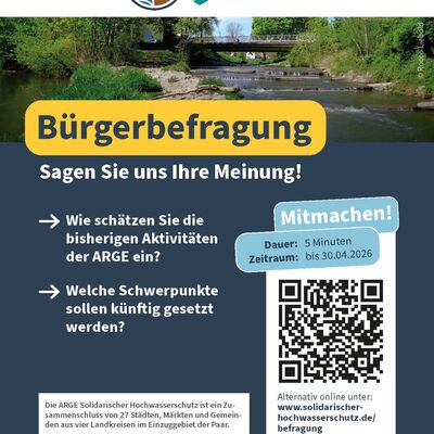 Plakat B&uuml;rgerbefragung