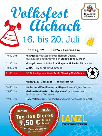 Bild vergr&ouml;&szlig;ern: Volksfest 2026 - Programm2