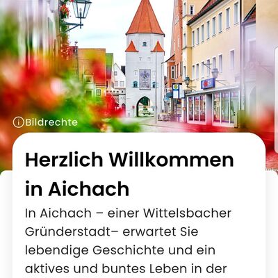 Zeigmal-App f&uuml;r Aichach